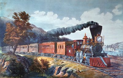 American Express Train بواسطة كوريير وآيفز