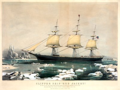 Clipper Ship Red Jacket من Currier & Ives بواسطة كوريير وآيفز