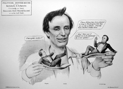 Currier & Ives Illustration القرن التاسع عشر. صادق آبي أخذهم على نصف الصدفة بواسطة N. and Ives، JM Currier