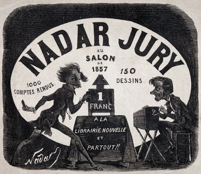 Album “Nadar jury au salon de 1857”  بواسطة نادار
