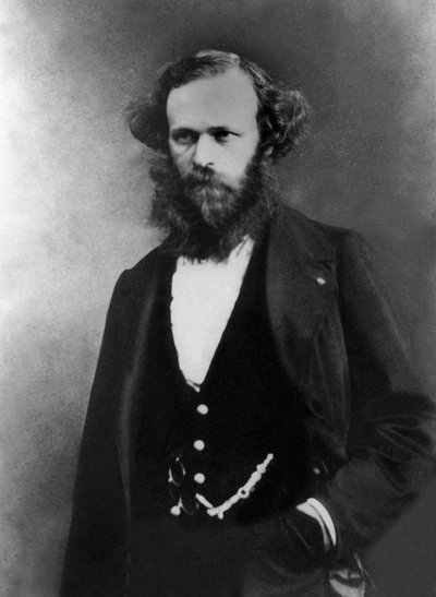 أرسين هوساي (1815-1896) كاتب فرنسي ، تصوير غاسبار فيليكس تورناشون قال فيليكس نادار (1820-1910) بواسطة نادار