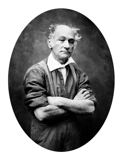 الممثل الفرنسي كوب ، بعدسة نادر ، 1855-1858 بواسطة نادار