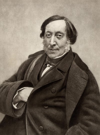 جياتشينو (أنطونيو) روسيني (1792-1868) بواسطة نادار