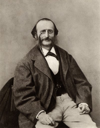 جاك أوفنباخ (1819-1880) (b / w photo) بواسطة نادار