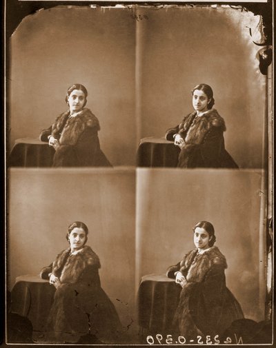 صورة لأديلينا باتي ، السوبرانو 1853-1919 (صورة) بواسطة نادار
