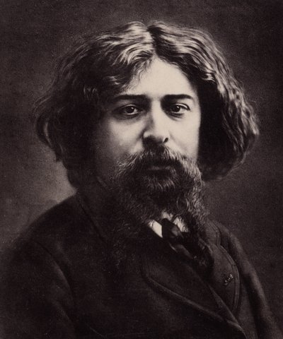 صورة لألفونس دوديت (1840-1897) ، كاتب فرنسي (صورة) بواسطة نادار