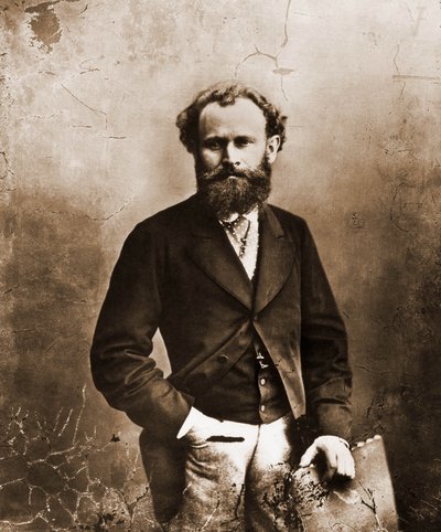 صورة لإدوارد مانيه ، رسام 1832-1883 (صورة) بواسطة نادار