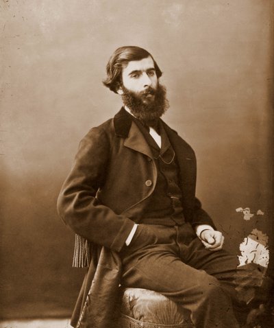 صورة لودوفيك هافلي ، Libretist 1834-1908. كتب لأوفنباخ (الصورة) بواسطة نادار
