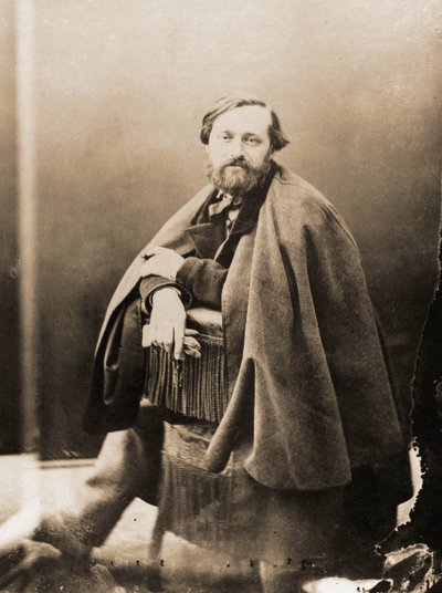 صورة لبيير أليكسيكس بونسون دو تيرايل ، كاتب ، عازف أفلام 1829-1871 (صورة) بواسطة نادار