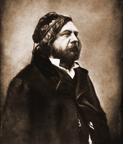 صورة للشاعر ثيوفيل غوتييه 1811-1872 (صورة) بواسطة نادار