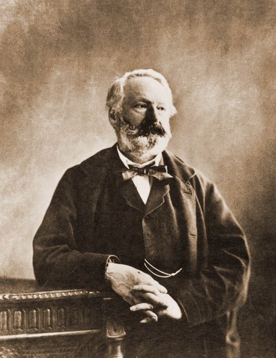 صورة لفيكتور هوغو ، شاعر وكاتب 1802-1855 (صورة) بواسطة نادار