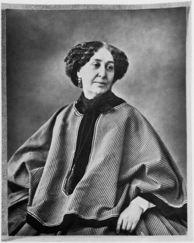جورج ساند ، كاتب فرنسي ، 1864 بواسطة نادار