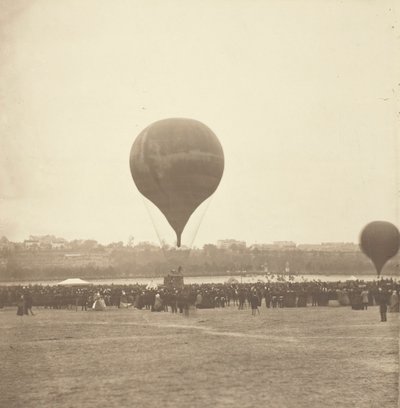 Le Geant ، Champ de Mars ، 18 أكتوبر 1863 ، ربما طبع 188089. بواسطة نادار