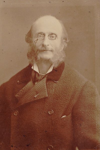 صورة لجاك أوفنباخ 1819-1880 ، 1870. بواسطة نادار