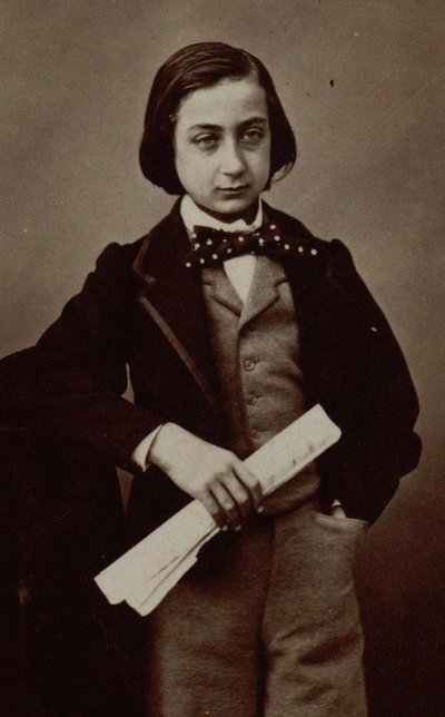 صورة عازف الكمان والملحن هنري كيتن 1848-1883. بواسطة نادار