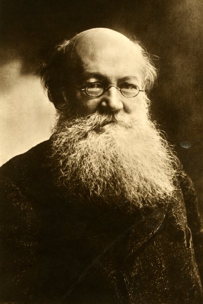 Pyotr Alexeyevich Kropotkin ، الأناركي الروسي ، c1900 بواسطة نادار