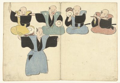 أربعة موسيقيين وراقصة نوه ألبوم صور كورين (عنوان المسلسل) كورين جيدو (عنوان المسلسل) بواسطة ناكامورا هوشو