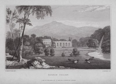 Bolton Priory (engraving) بواسطة ناثانيال (بعد) ويتوك