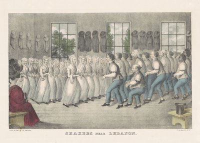 شاكرات بالقرب من لبنان ، c.1830 (الطباعة الحجرية الملونة) بواسطة ناثانيل كورير