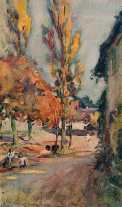 في Whimple ، Devon ، c1916 بواسطة ناثانيل هيوز جون بيرد