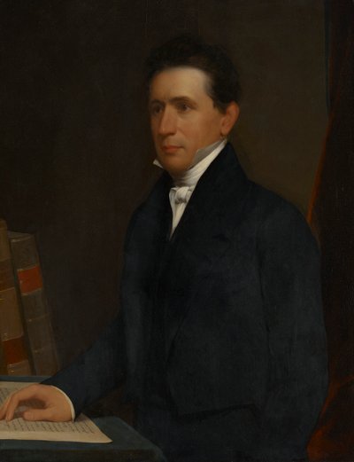 دينيسون أولمستيد (1791-1859) ، ب .1813 ، م 1816 بواسطة ناثانيال جوسلين
