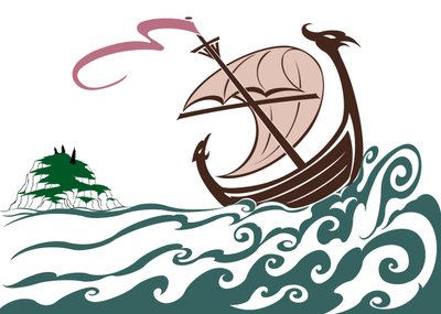 Storybook Ship ، 2022 (رقمي) بواسطة نيل أوزبورن