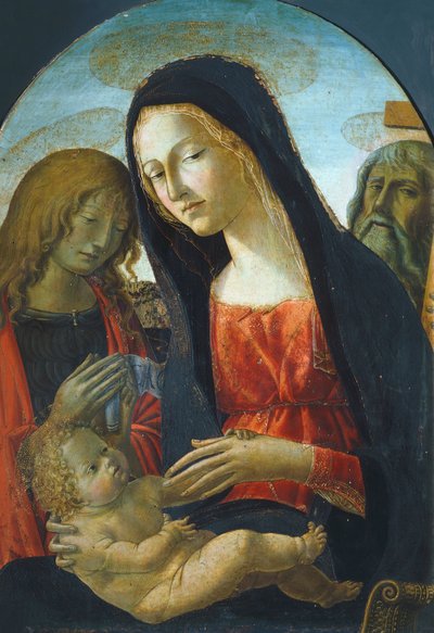 مادونا والطفل ، لنيروتشيو دي لاندي (1447-1500) بواسطة نيروتشيو دي (1447 1500) لاندي