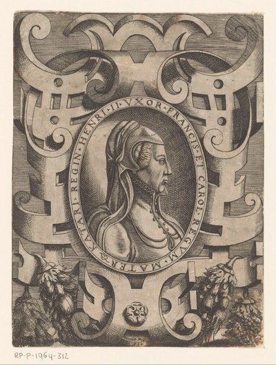 Portret van Catharina de 