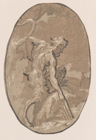 مارسياس رسم Syrinx من النهر ، كاليفورنيا. 1540-50. ، كاليفورنيا. 1540-50. بواسطة نيكولو فيسينتينو