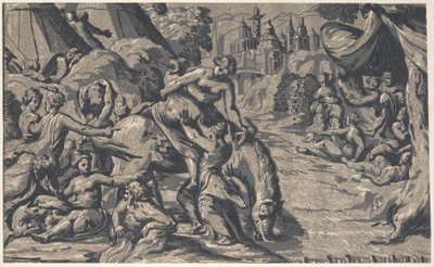 هروب كلويليا ، 1540-50. ، 1540-50. بواسطة نيكولو فيسينتينو
