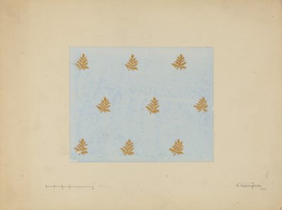 ورق حائط ، 1936. بواسطة نيكولاس أكامبورا