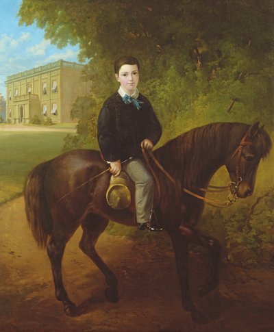 صورة السيد جورج هولمز ، 1860 بواسطة نيكولاس شوفالييه