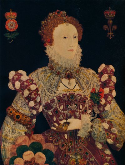 إليزابيث الأولى ، ملكة إنجلترا وأيرلندا ، c1574 بواسطة نيكولاس هيليارد