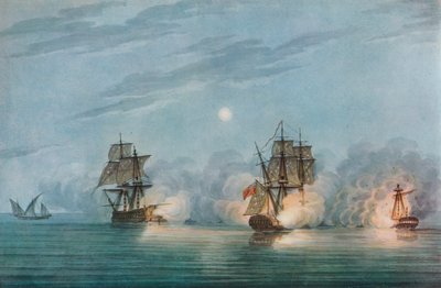 الاستيلاء على Badere-I-Zaffér ، c1809 بواسطة نيكولاس بوكوك