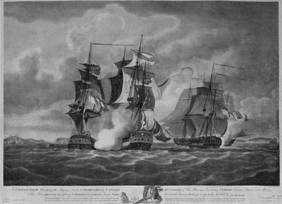 الاستيلاء على المقاومة والكونستانس c1798 بواسطة نيكولاس بوكوك