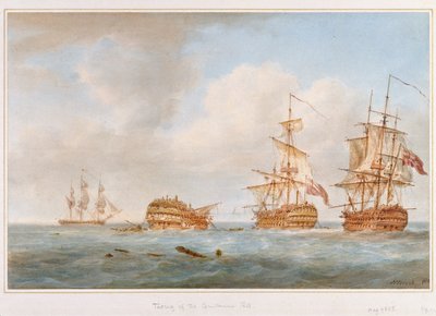 الاستيلاء على سفينة "غيوم تيل"، 31 مارس 1800 بواسطة Nicholas Pocock