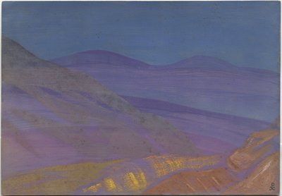 ورقة ألبوم ، 1930s بواسطة نيكولاس رويريتش