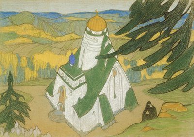 رسم أوائل القرن العشرين بواسطة نيكولاس رويريتش