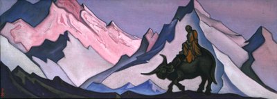 Laozi '، 1943. بواسطة نيكولاس رويريتش