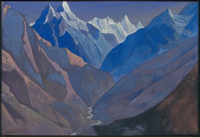 جبل "م" ، 1931 بواسطة نيكولاس رويريتش