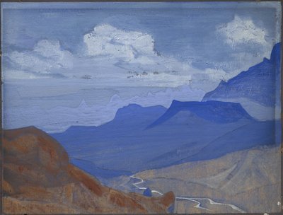 وادي النوبرة 1926 بواسطة نيكولاس رويريتش