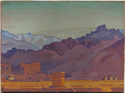 الطريق إلى التبت ، 1925 بواسطة نيكولاس رويريتش