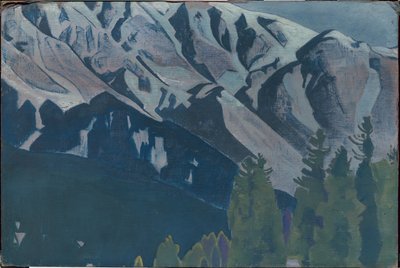 بير بانجال ، من سلسلة العنوان نفسه ، 1925 بواسطة نيكولاس رويريتش