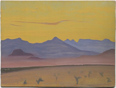 Santa Fe, 1921 بواسطة نيكولاس رويريتش