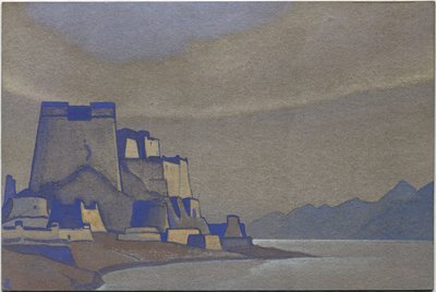 التبت ، دزونغ ، 1936 بواسطة نيكولاس رويريتش