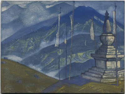 أمواج الضباب ، سلسلة "الهيمالايا" ، 1924 بواسطة نيكولاس رويريتش