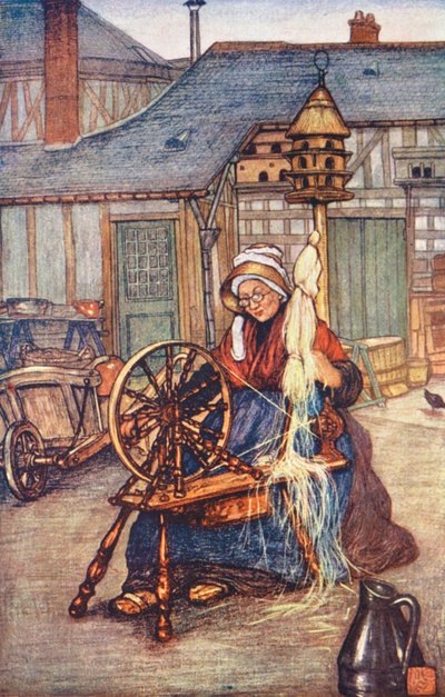 العجلة الدوارة (طباعة حجرية ملونة) بواسطة نيكو جونغمان