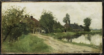 بالقرب من Breukelen على نهر Vecht بواسطة نيكولاس باسترت