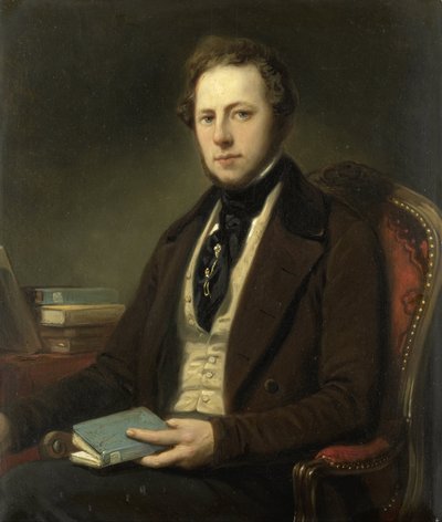صورة لرجل ، ربما بيتروس أوغسطس دي جينيست (1829-1861) بواسطة نيكولاس بينمان (منسوب إلى)