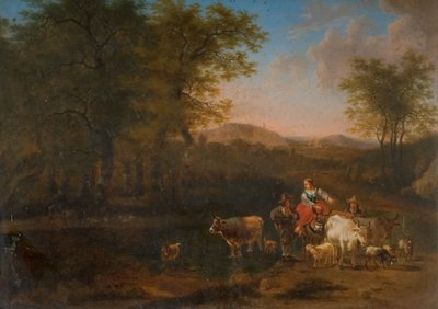 منظر رعوي بالأشكال ، 1683. بواسطة نقولاس بيرشم